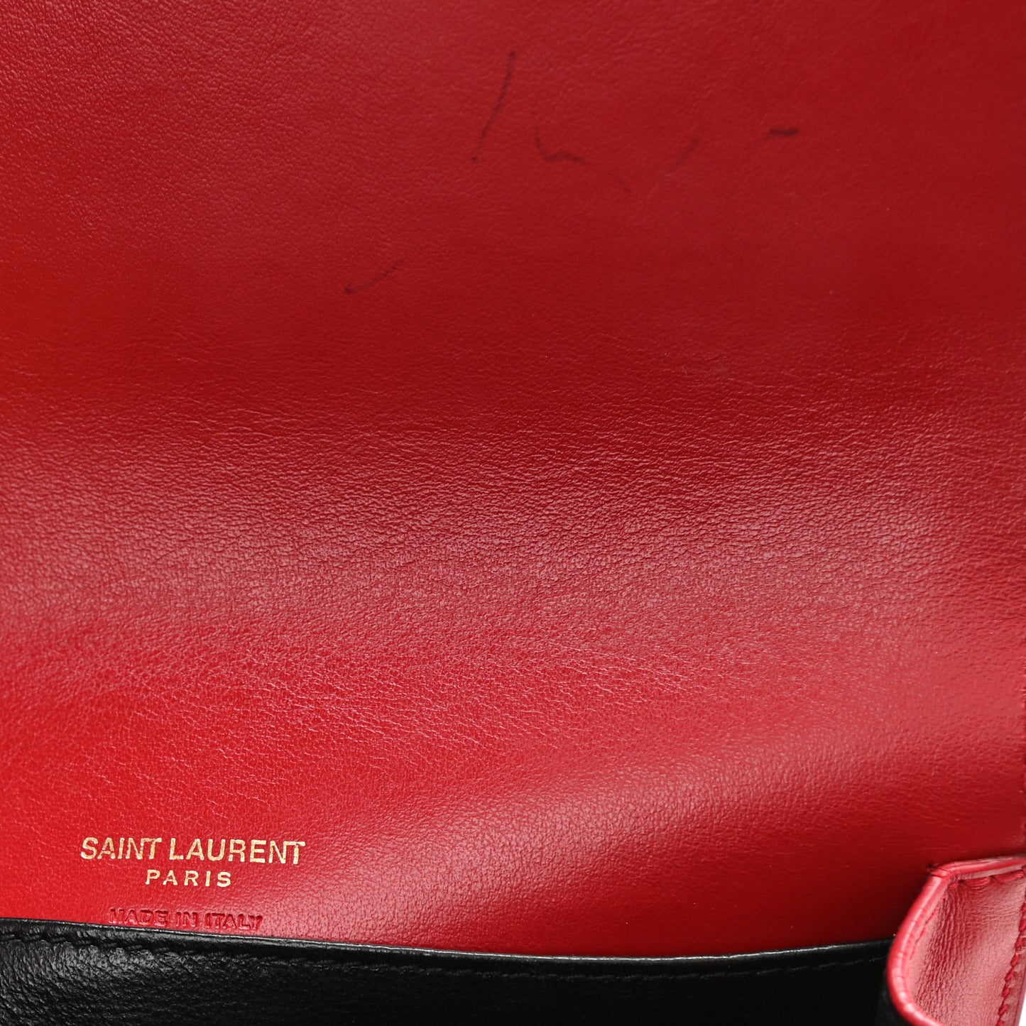 Smooth Calfskin Monogram Kate Belt Bag Red