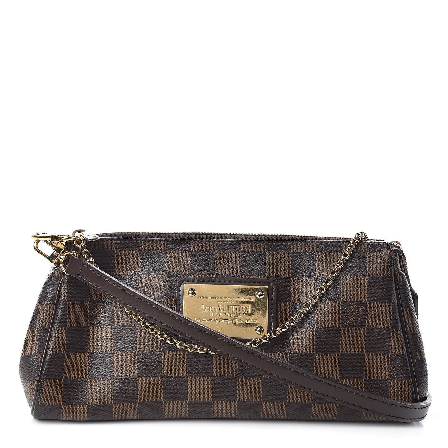 Damier Ebene Eva Clutch