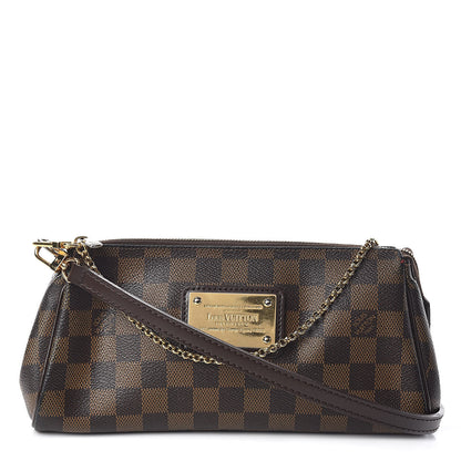 Louis Vuitton Damier Ebene Eva Clutch 1 of 11