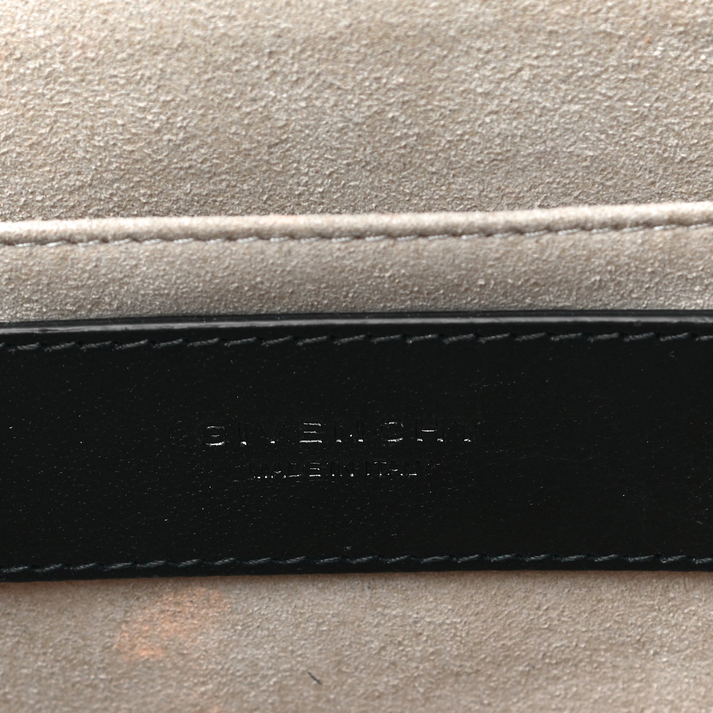 Goatskin Quilted Medium Gem Bag Black