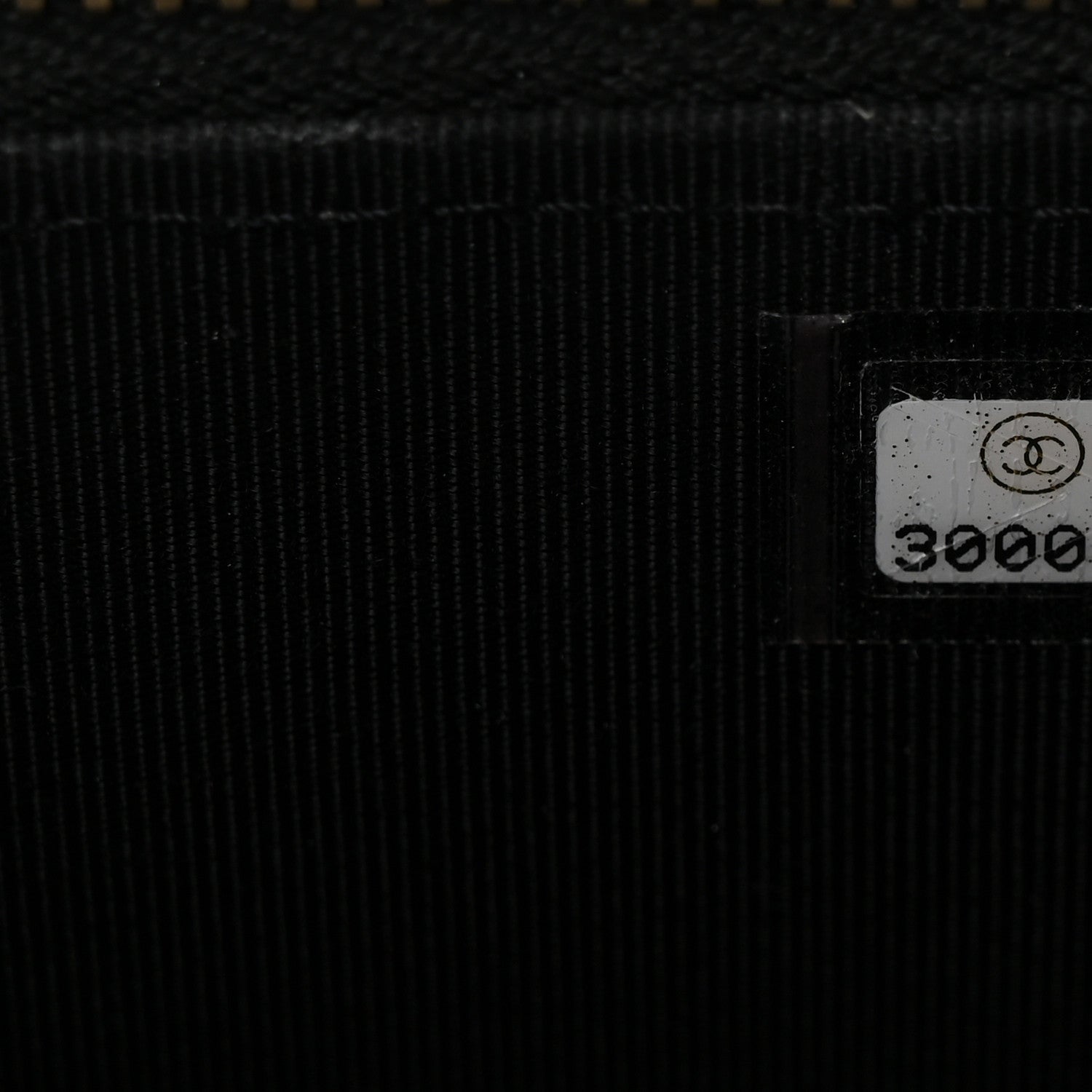 Chanel Lambskin Quilted Mini Vanity Case With Chain Black 7 of 10
