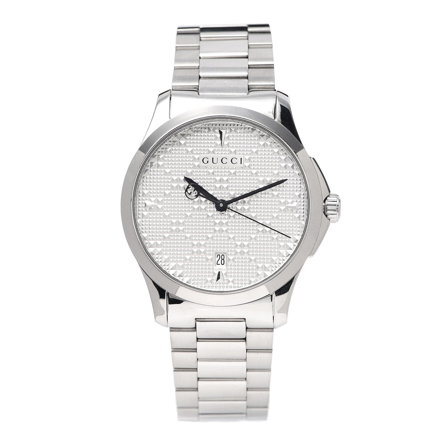 Stainless Steel 38mm G-Timeless Diamante Quartz Watch