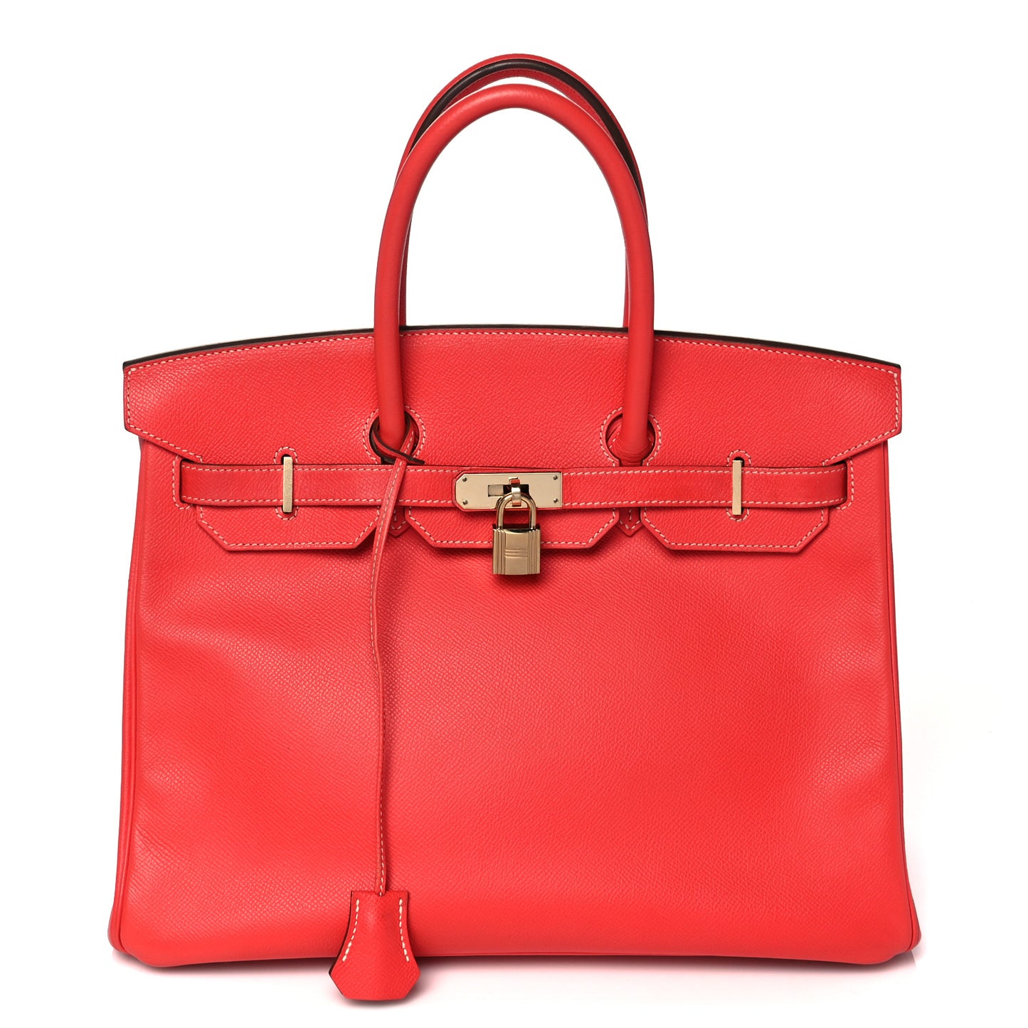 Epsom Candy Birkin 35 Rose Jaipur Gold