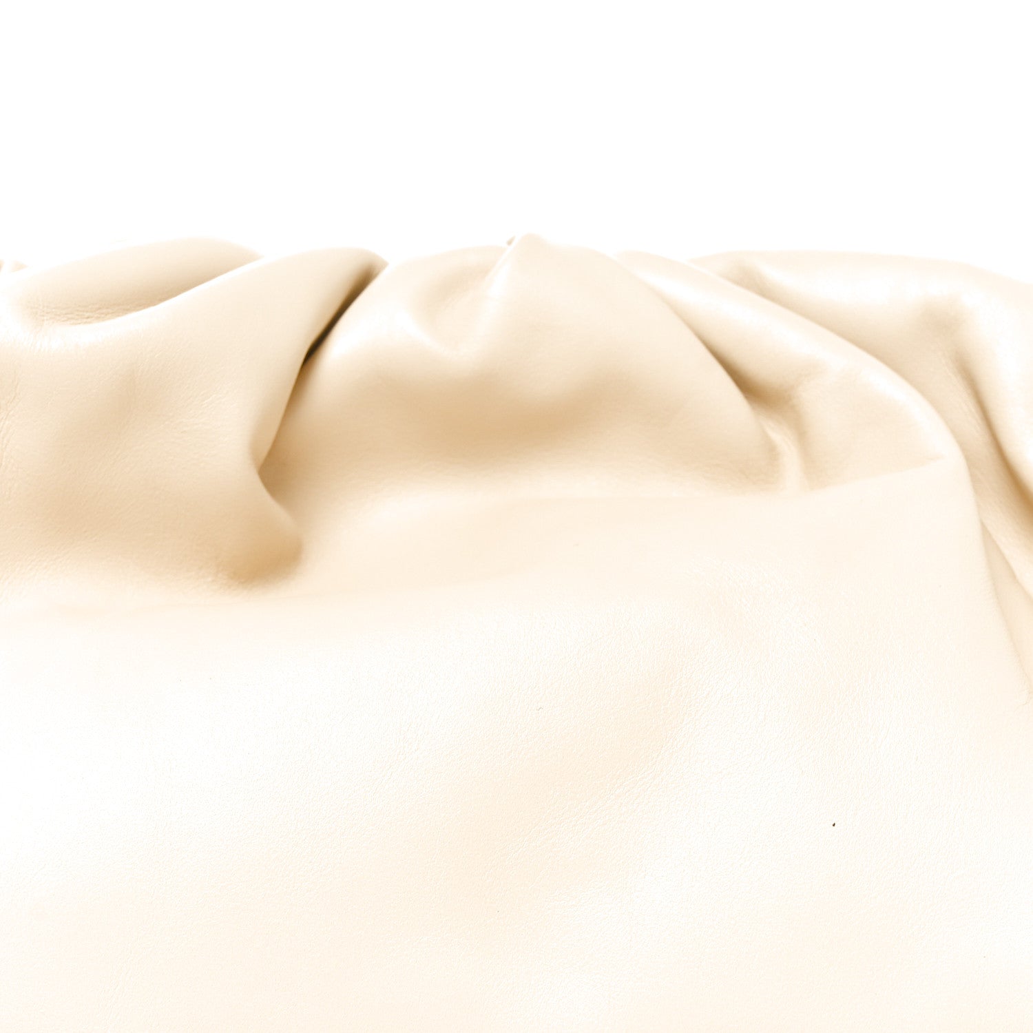 Bottega Veneta Smooth Butter Calf The Pouch Oversized Clutch Porridge 9 of 11