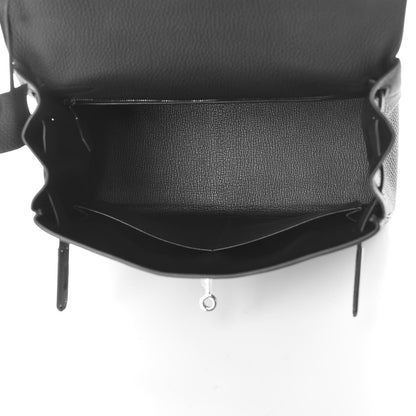 Hermes Togo Kelly Retourne 28 Black 5 of 37