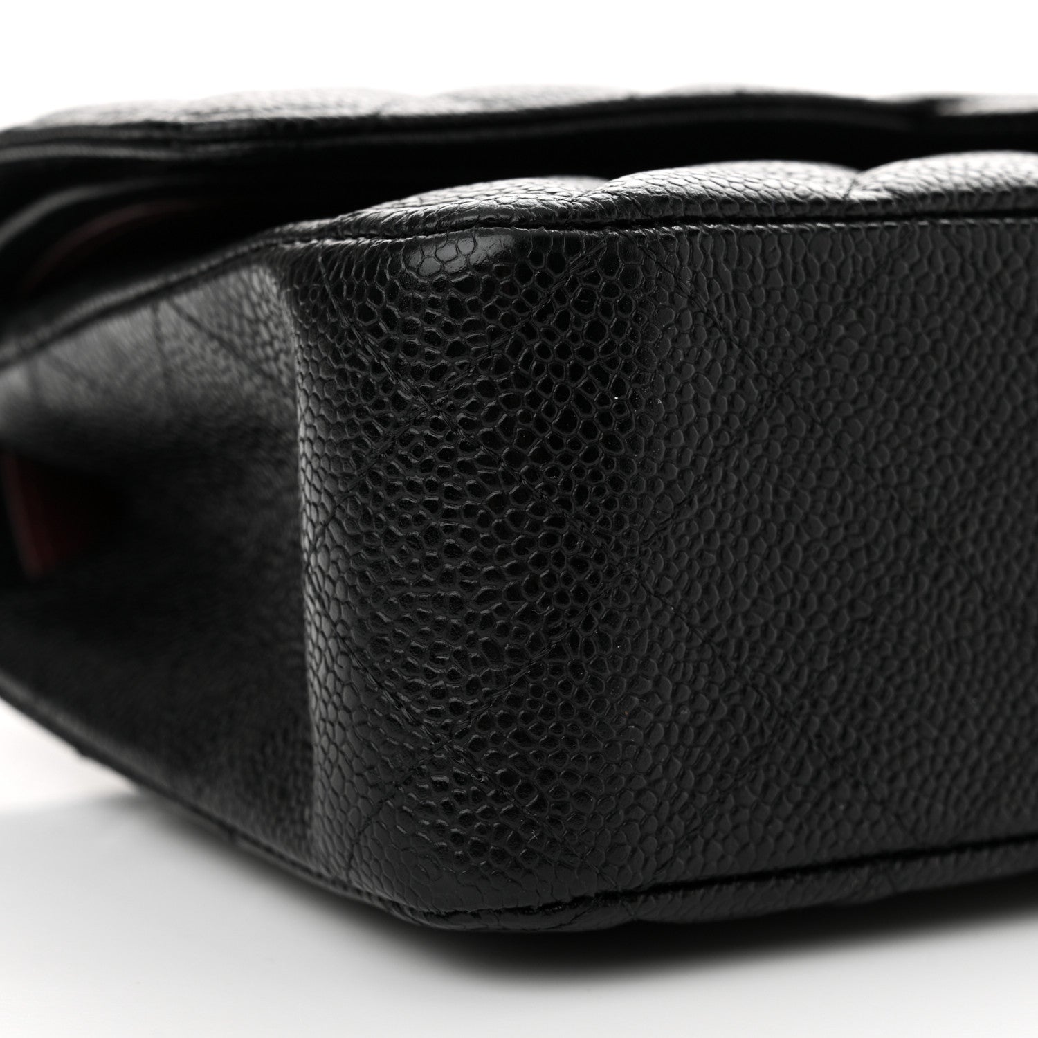 Chanel Caviar Quilted Medium Double Flap Black 9 of 13