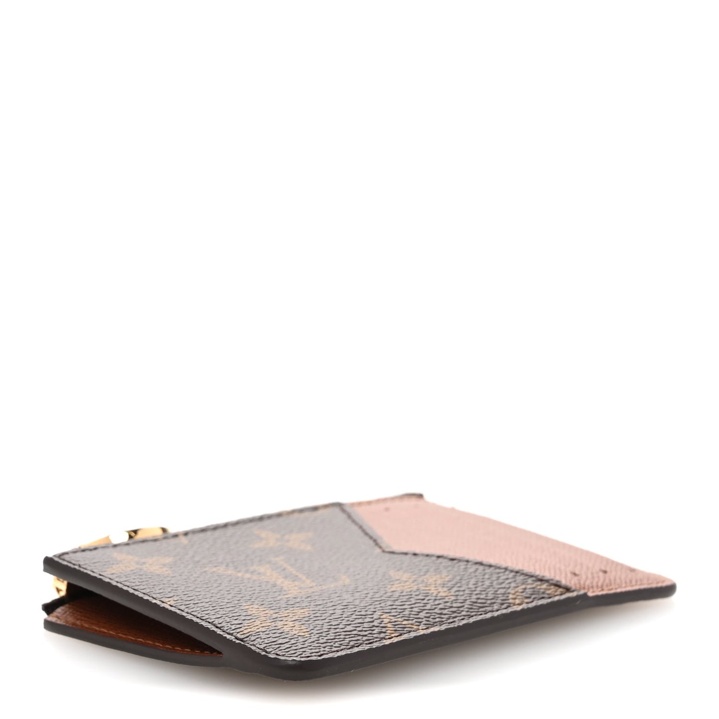 Monogram Zipped Romy Card Holder