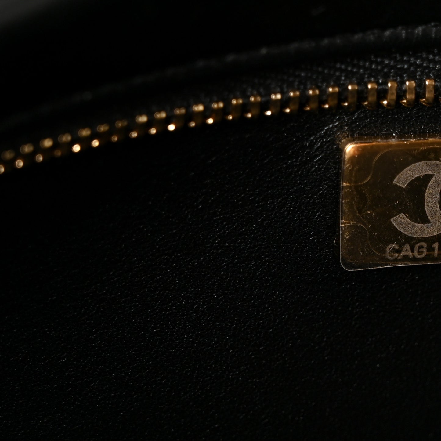 Calfskin Denim Stitched Urban Essentials Small Shopping Bag Blue Black