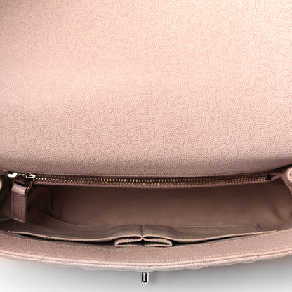 Chanel Caviar Quilted Small Coco Handle Flap Light Pink 4 of 4