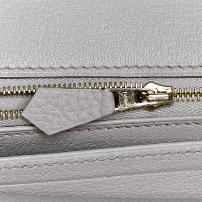 Hermes Taurillon Clemence Birkin 30 Beton 20 of 34