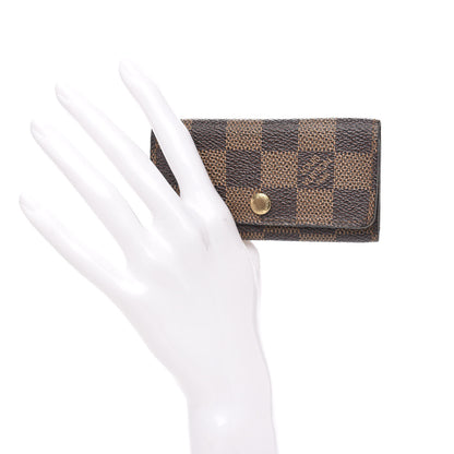 Louis Vuitton Damier Ebene Multicles 4 Key Holder 2 of 8