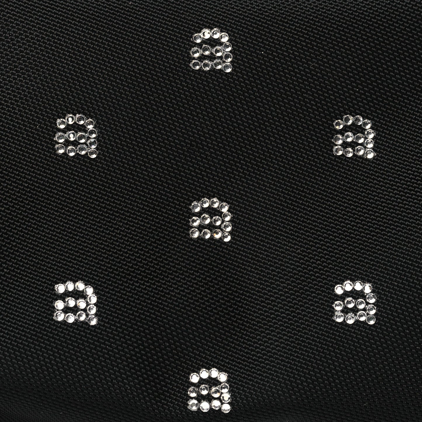 Nylon Crystal Wangsport Mini Duffle Black