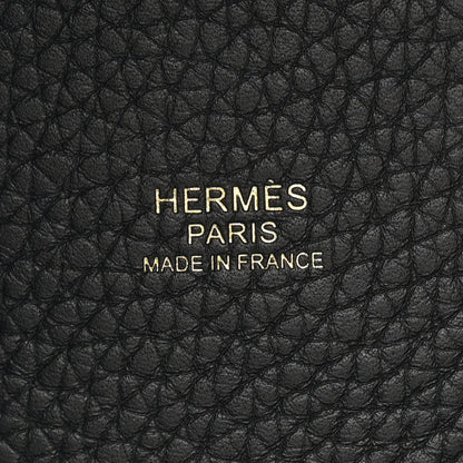 Hermes Taurillon Clemence Picotin Lock 18 PM Black 6 of 11