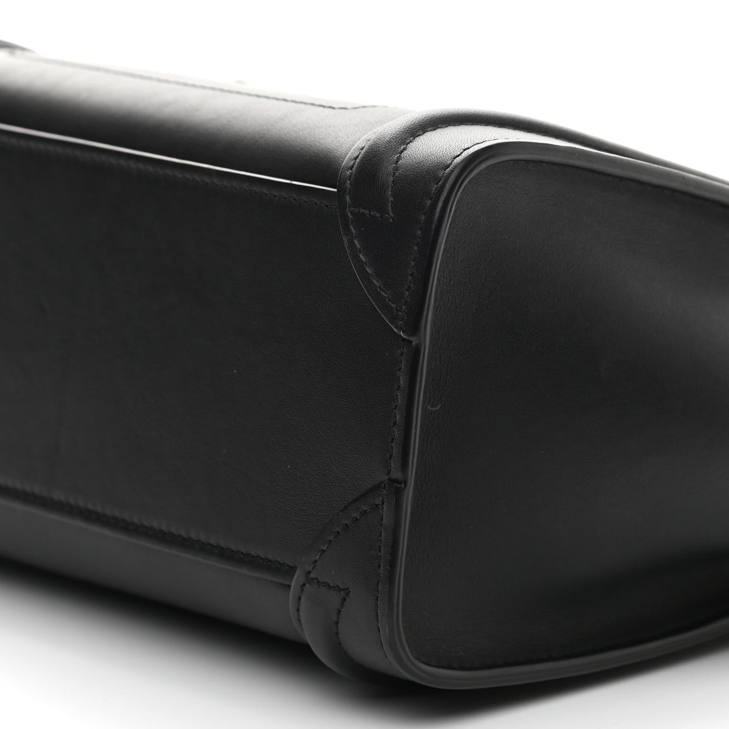 Smooth Calfskin Nano Luggage Black