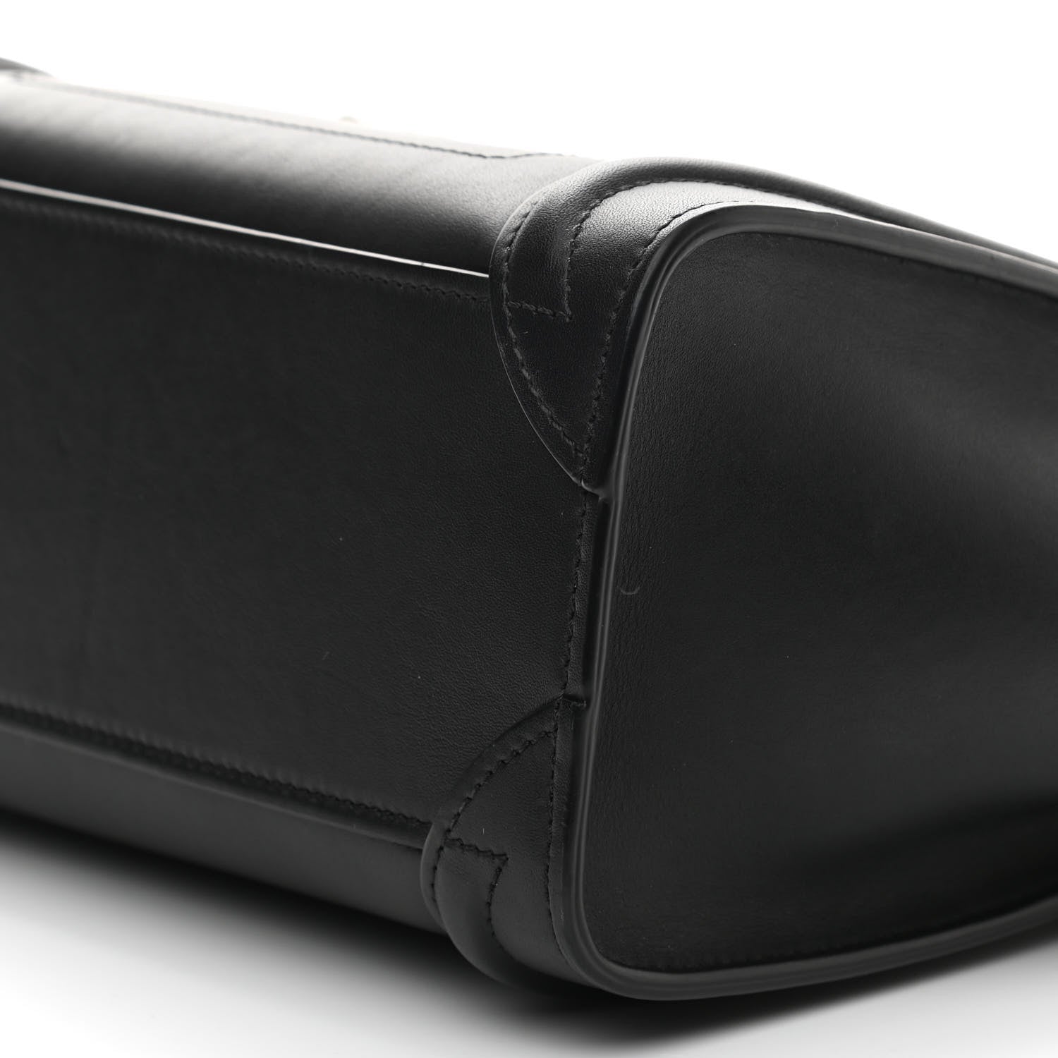 Celine Smooth Calfskin Nano Luggage Black 9 of 9