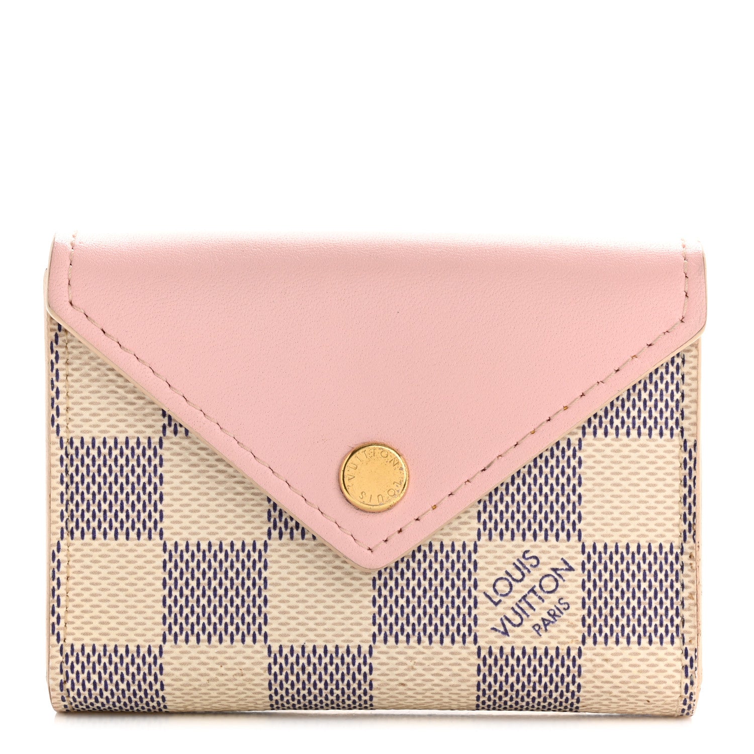 Louis Vuitton Damier Azur Arsene Playing Cards Pouch Rose Ballerine 1 of 12