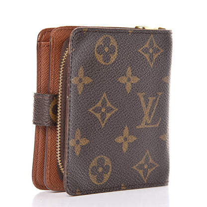 Louis Vuitton Monogram Compact Zippe Zipped Wallet 3 of 16