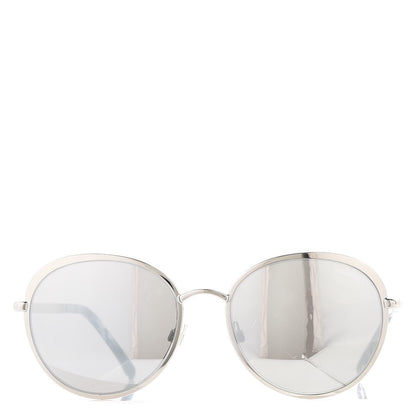 Chanel Round Spring Sunglasses 4206 Silver 2 of 10