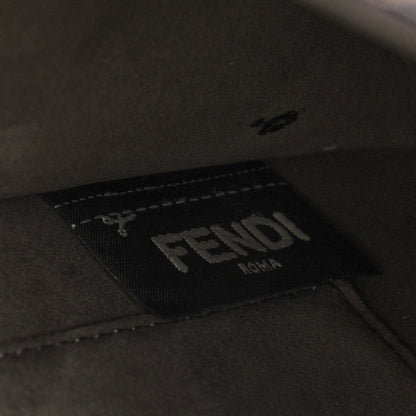 Fendi Vitello Century F is Fendi FF Embossed Kan I Shoulder Bag Orzo Tobacco 8 of 12