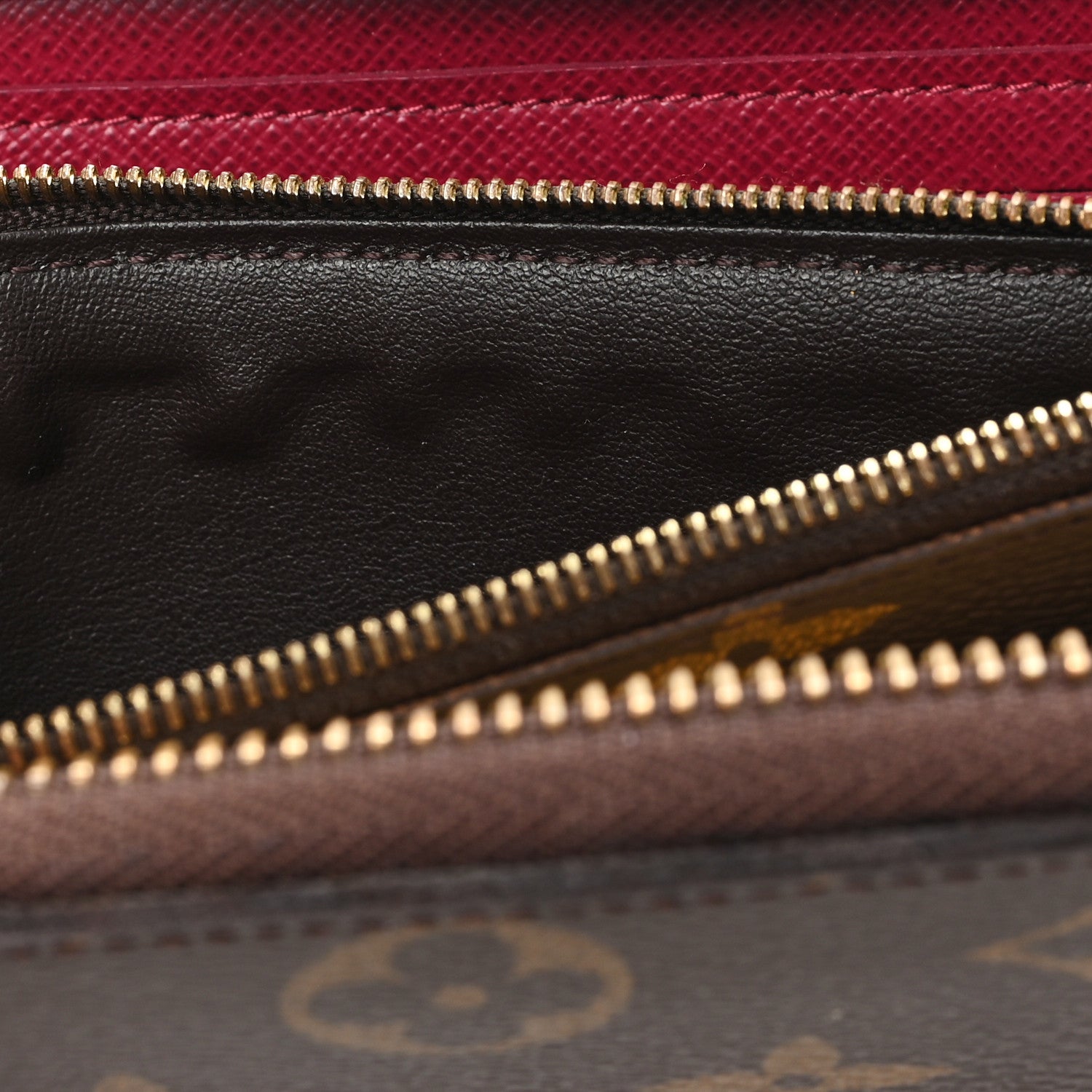 Louis Vuitton Monogram Clemence Wallet Fuchsia 7 of 7