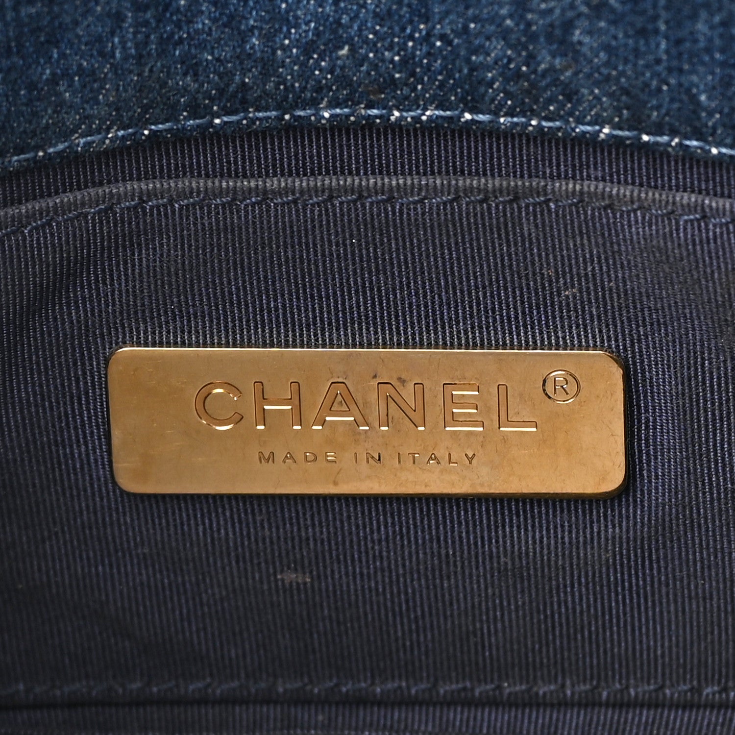 Chanel Denim Quilted Chanel 19 Belt Bag Blue 6 of 15