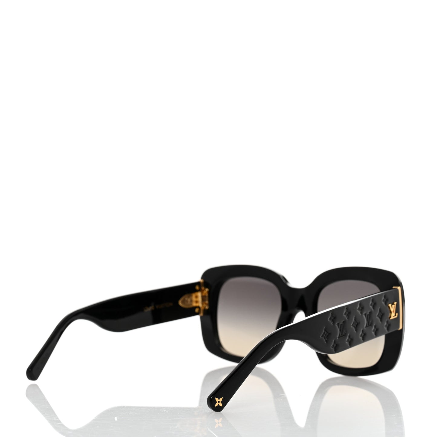 Square LV Empreinte Square Sunglasses Z1611W Black
