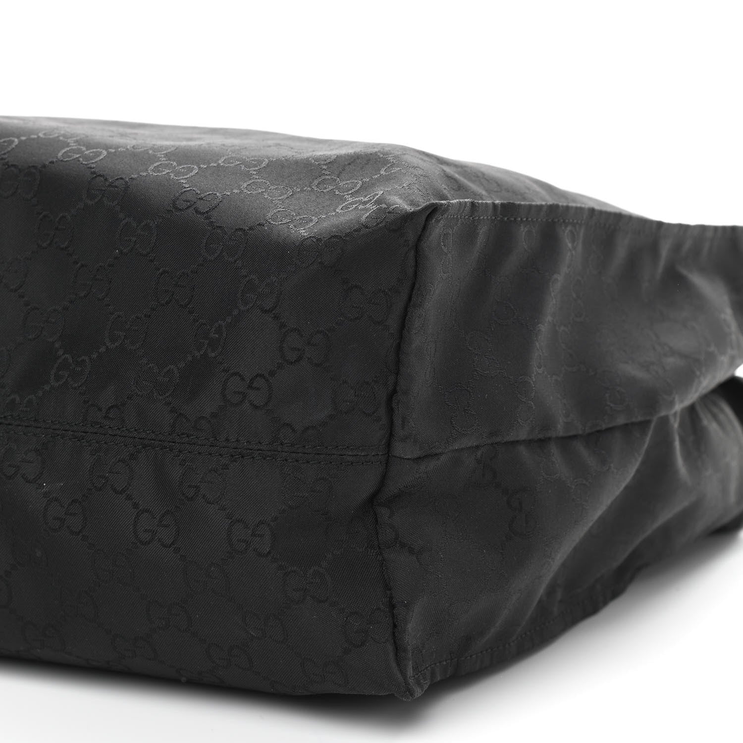 Gucci Nylon Monogram Vertical Tote Black 10 of 10