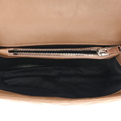 Saint Laurent Sheepskin Matelasse Chevron Monogram Medium College Bag Fard 5 of 10