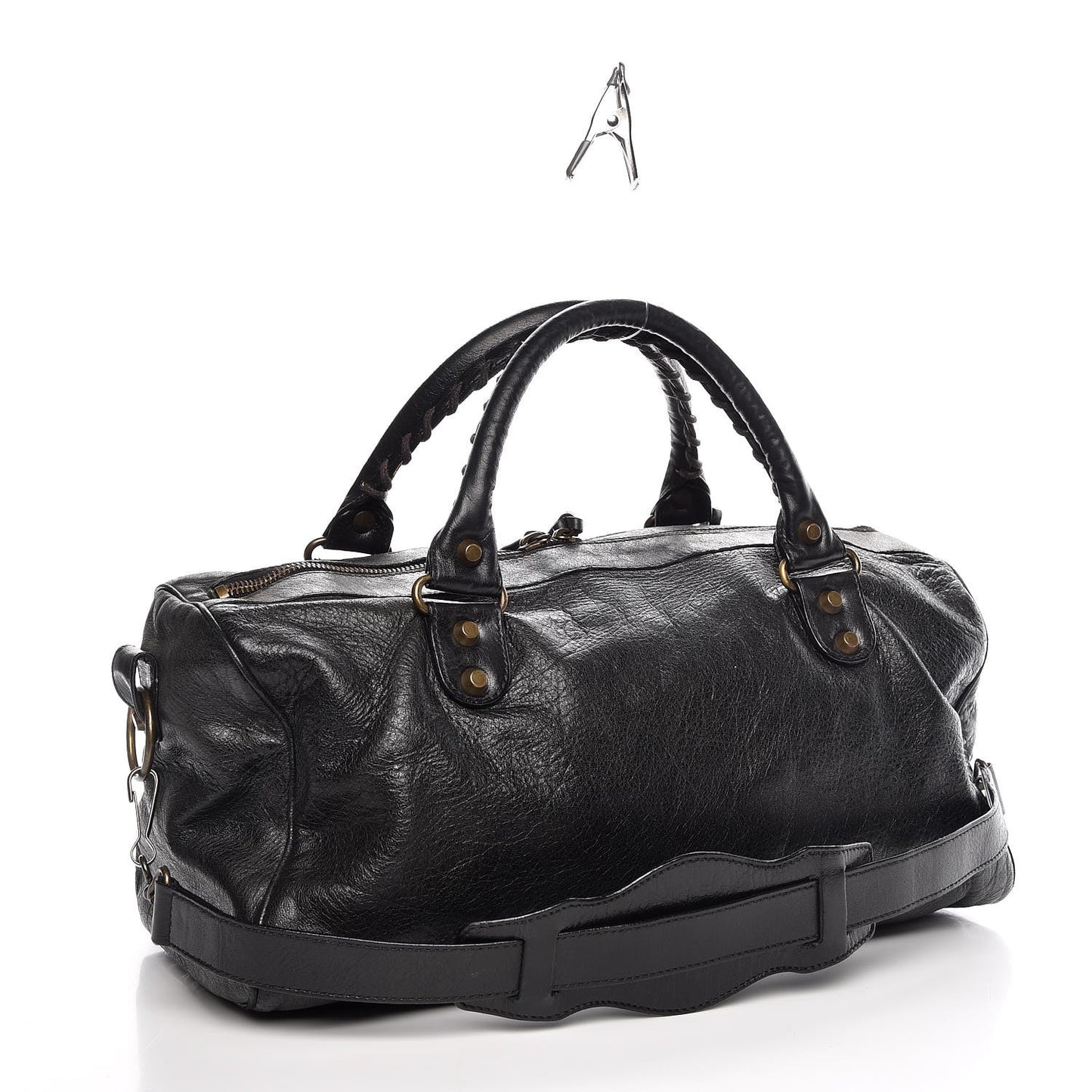 Chevre Classic Hardware Twiggy Black