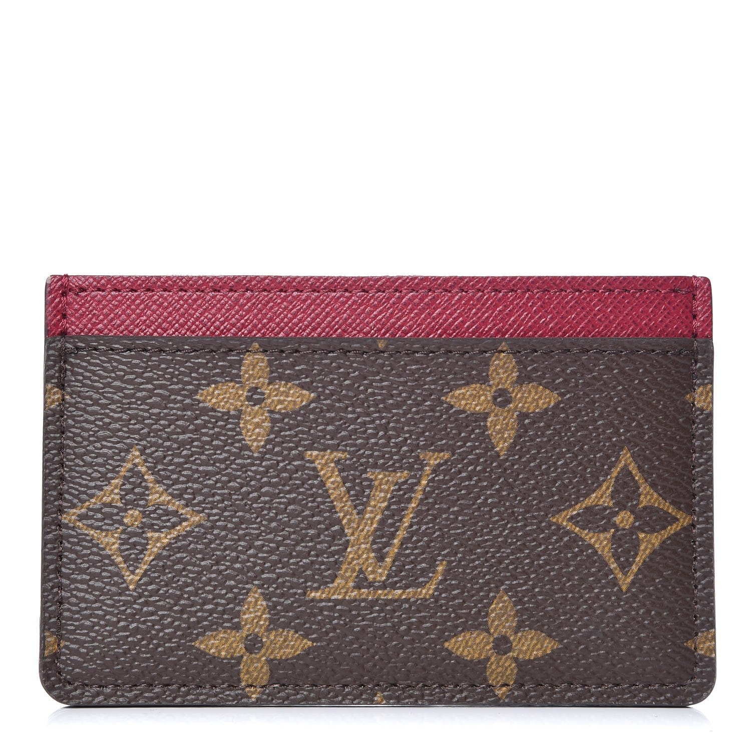Louis Vuitton Monogram Card Holder Fuchsia 1 of 7