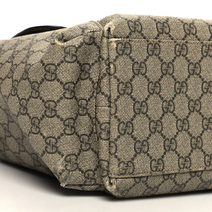 Gucci GG Plus Monogram Messenger Diaper Bag Dark Brown 10 of 13