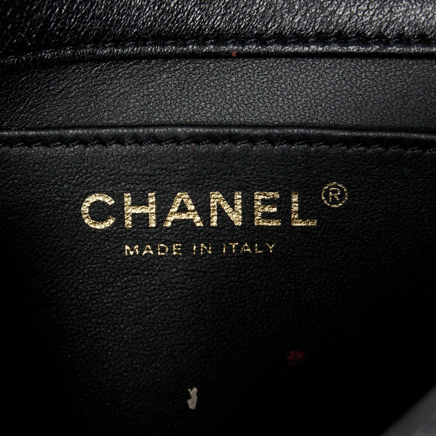 Chanel Shiny Lambskin Quilted Pearl Twist Mini Square Flap Black 6 of 11