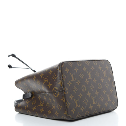 Louis Vuitton Monogram Neonoe MM Black 4 of 11