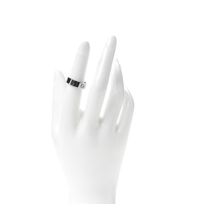 Cartier 18K White Gold 5.5mm LOVE Ring 52 6 2 of 6