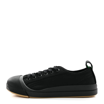 Bottega Veneta Canvas Womens Vulcan Sneakers 41 Black 1 of 8