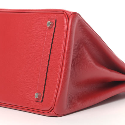 Hermes Epsom Birkin 35 Rouge Casaque 8 of 8