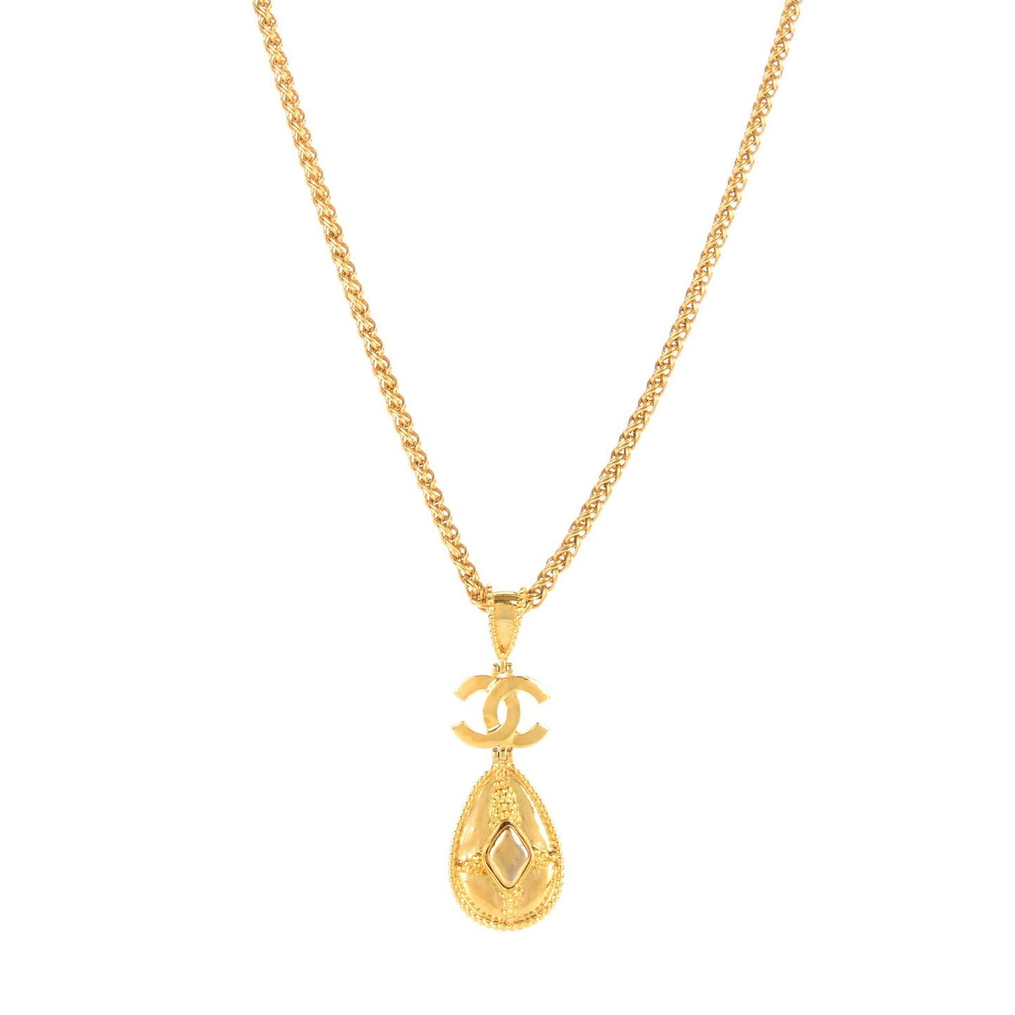 CC Long Necklace Gold