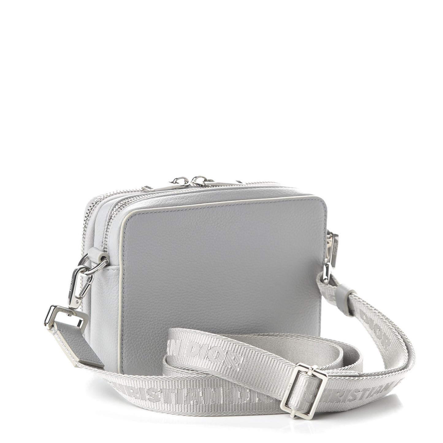 X AIR JORDAN Grained Calfskin Crossbody Grey