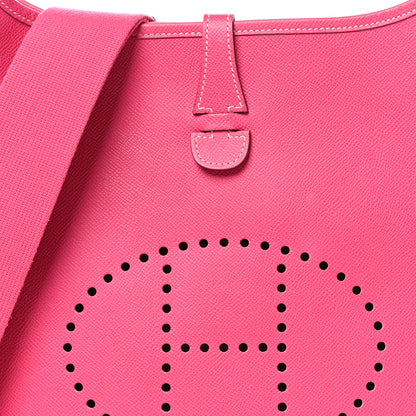 Hermes Epsom Evelyne III PM Rose Tyrien 8 of 11