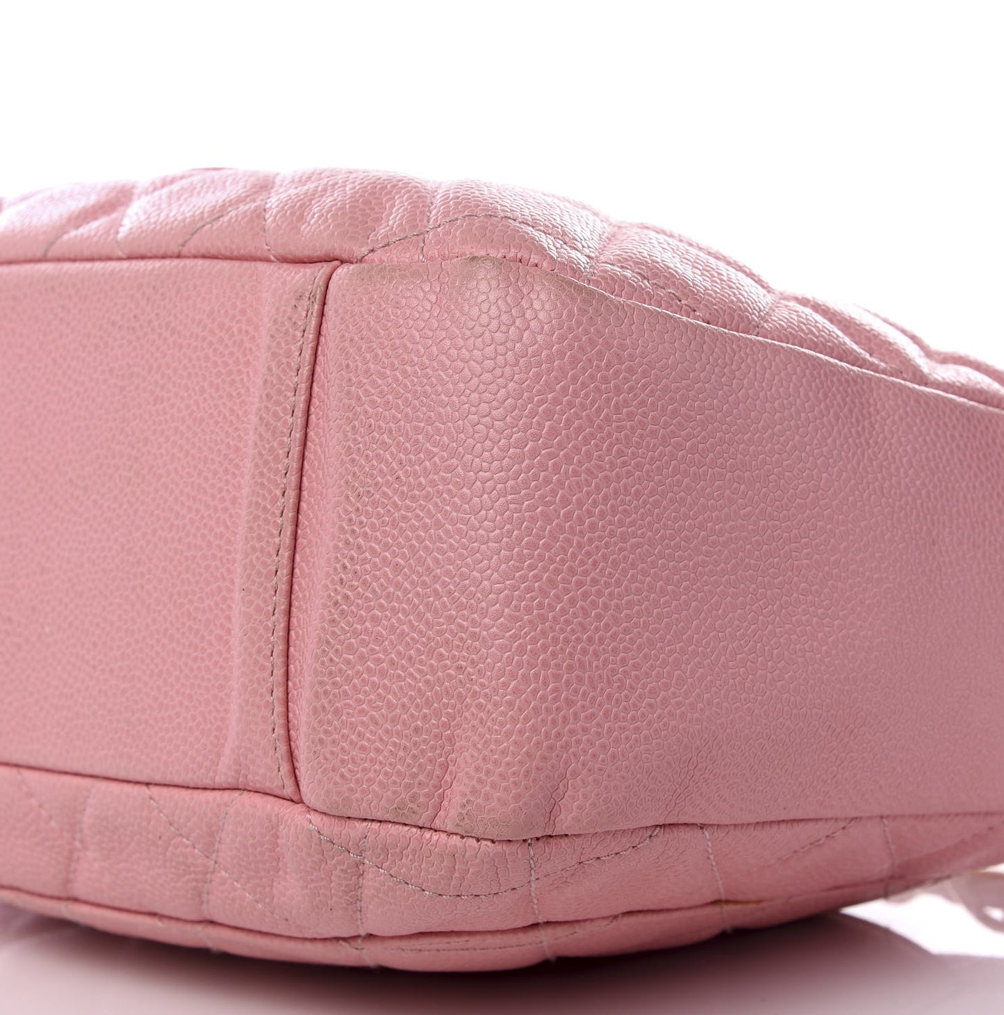 Caviar Quilted Hobo Pink