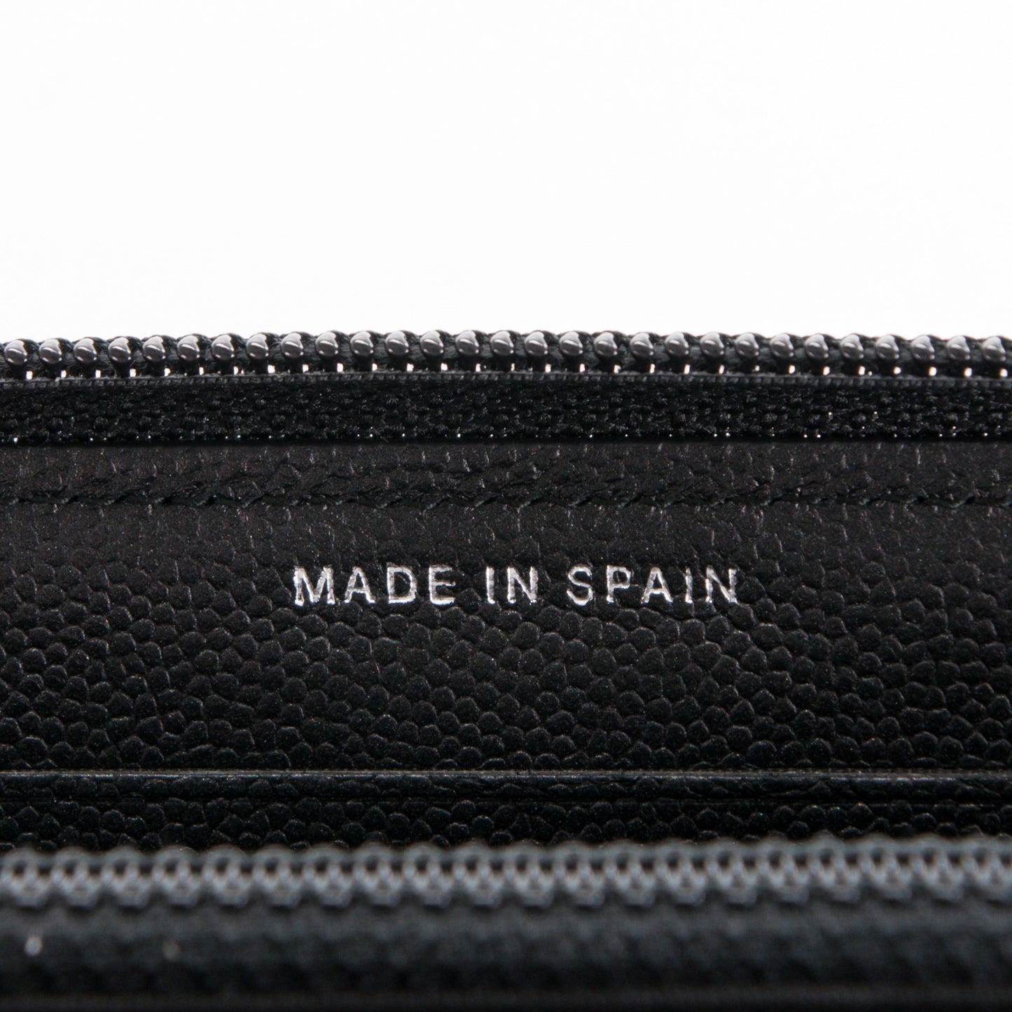 Caviar Quilted Small Boy Zip Around Wallet So Black