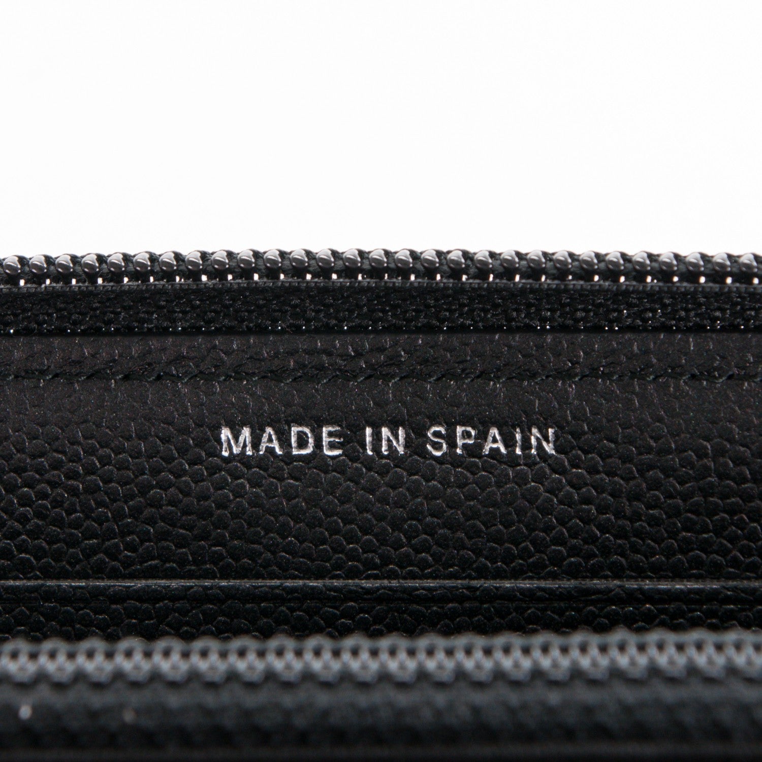 Chanel Caviar Quilted Small Boy Zip Around Wallet So Black 7 of 8