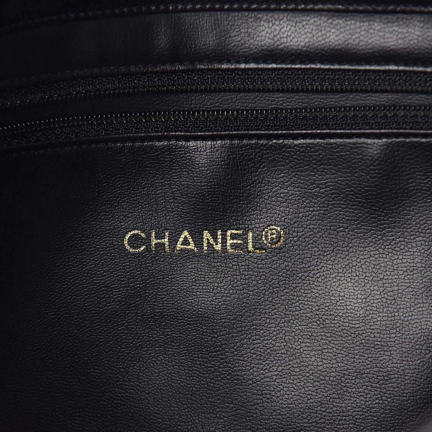 Lambskin Quilted Large Shoulder Flap Bag Black