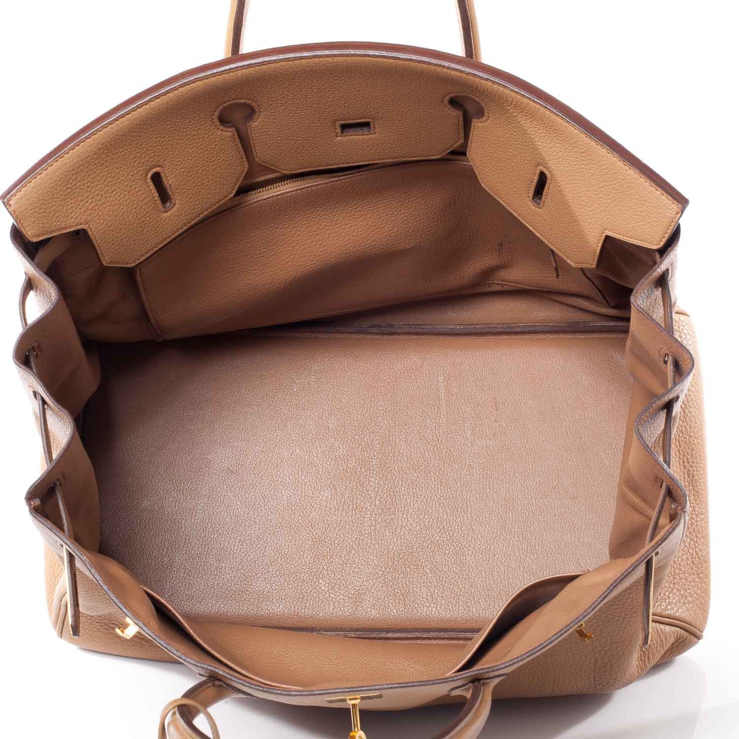 Taurillon Clemence Birkin 40 Tabac Camel