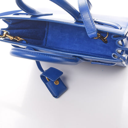 Saint Laurent Calfskin Nano Sac De Jour Royal Blue 5 of 7