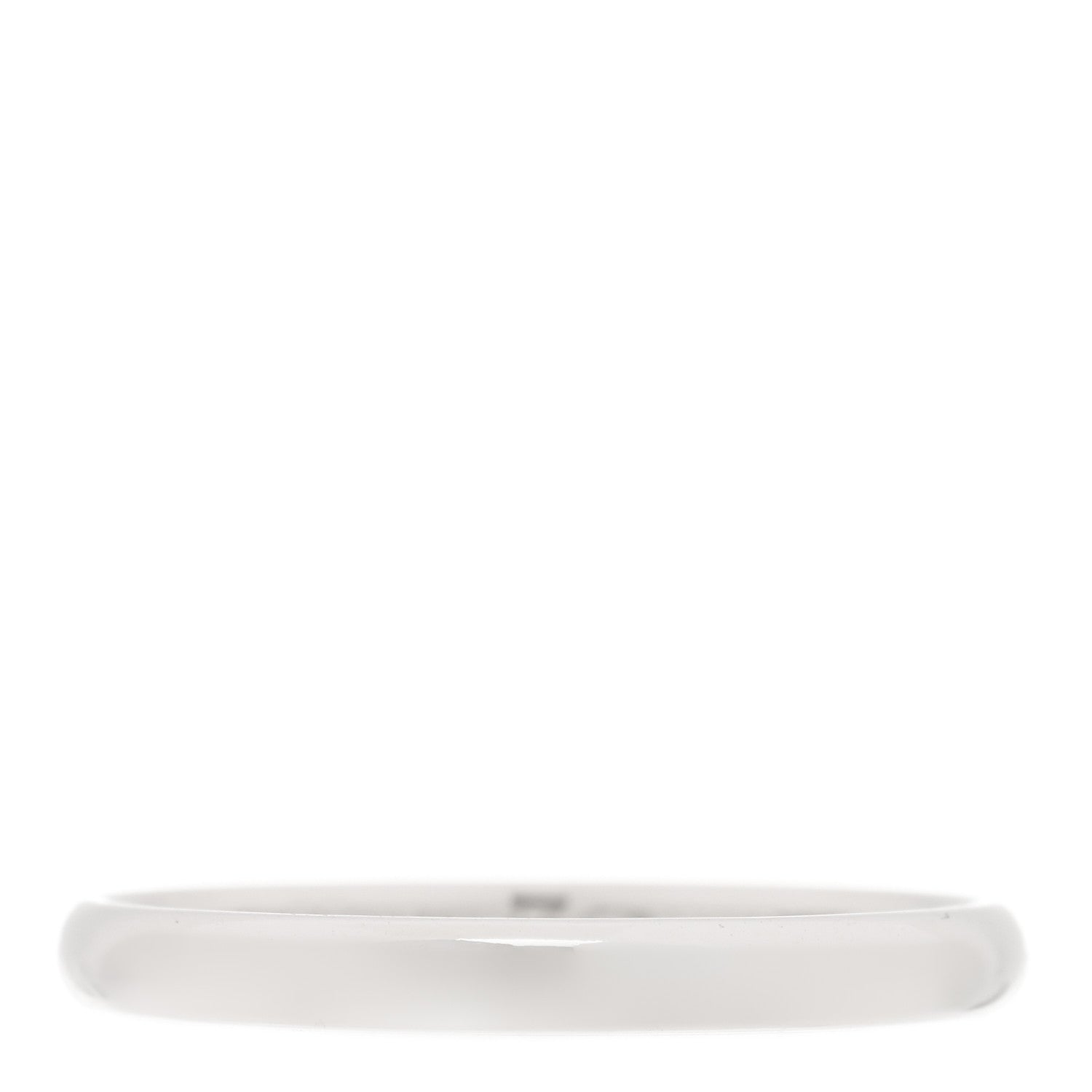 Tiffany Platinum 2mm Classic Wedding Band Ring 49 4.75 1 of 4