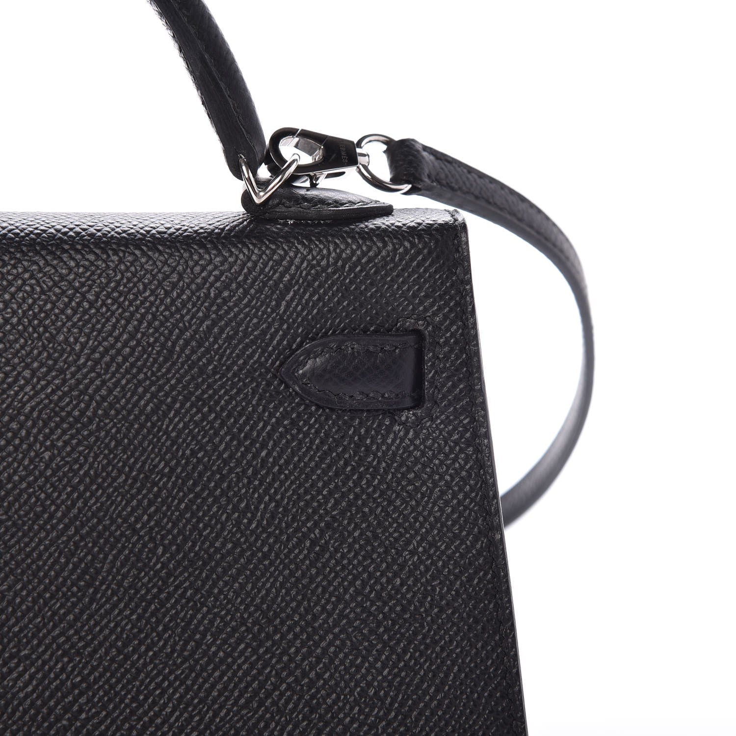 Hermes Epsom Mini Kelly Sellier 20 Black 25 of 29