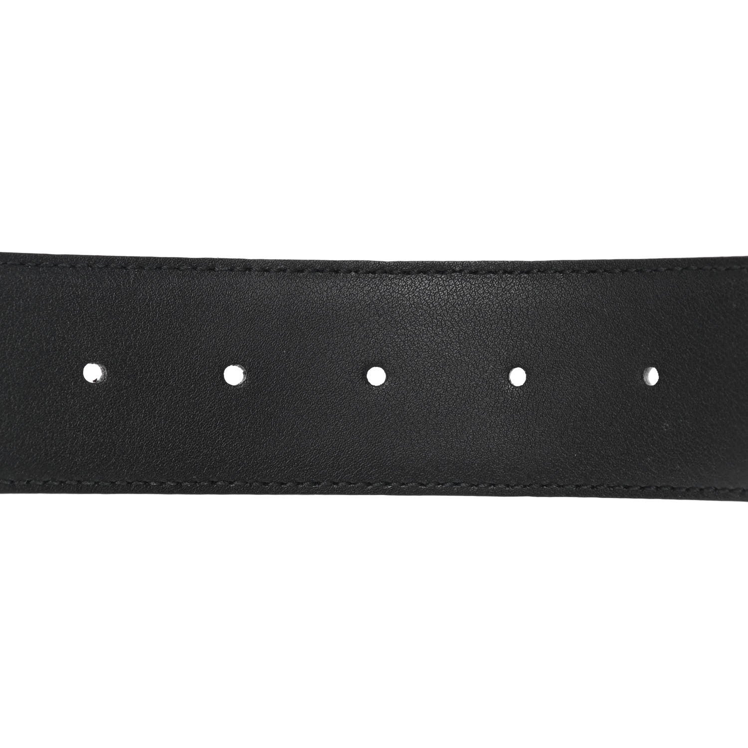 Gucci Guccissima Signature Interlocking G 40mm Belt 100 40 Black 5 of 7