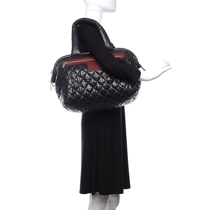 Chanel Lambskin Coco Cocoon Bowler Black 2 of 10