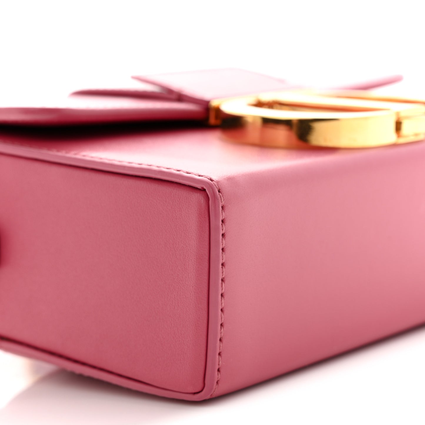 Smooth Calfskin 30 Montaigne Box Bag Pink